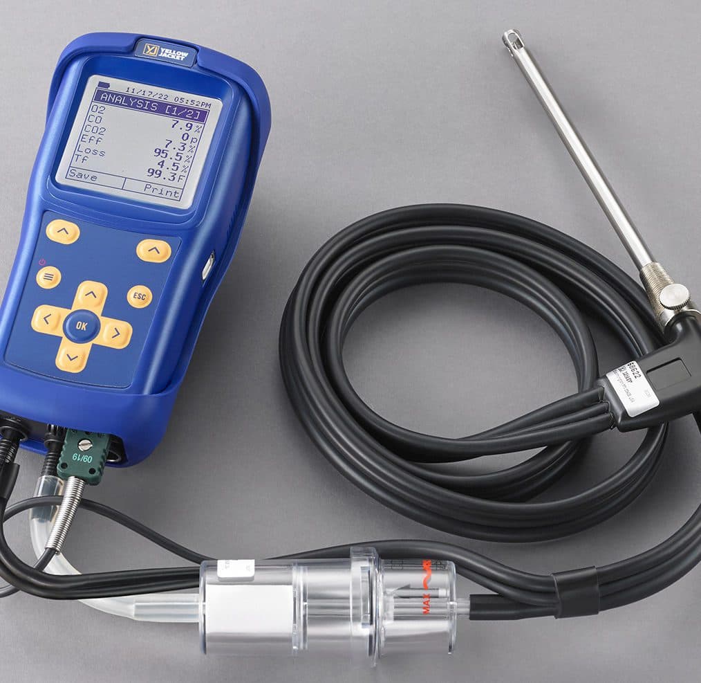 Combustion Efficiency Analyser Calibration